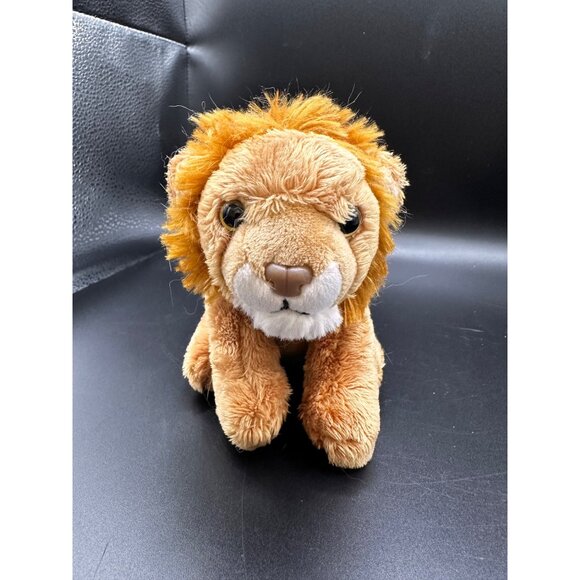 Wild Republic 6” Lion Plush Stuffed Animal realistic Small - Picture 2 of 14